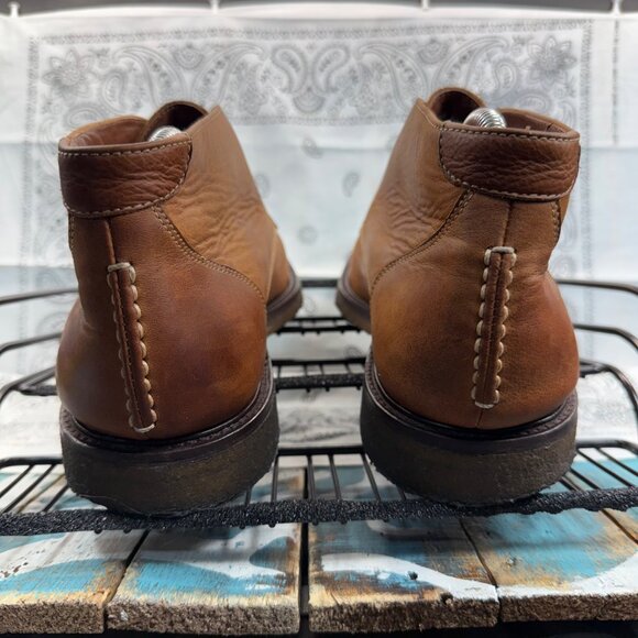 Johnston Murphy 25-2022 Copeland Chukka Boots Brown Leather Men's Size 8M - Picture 5 of 10